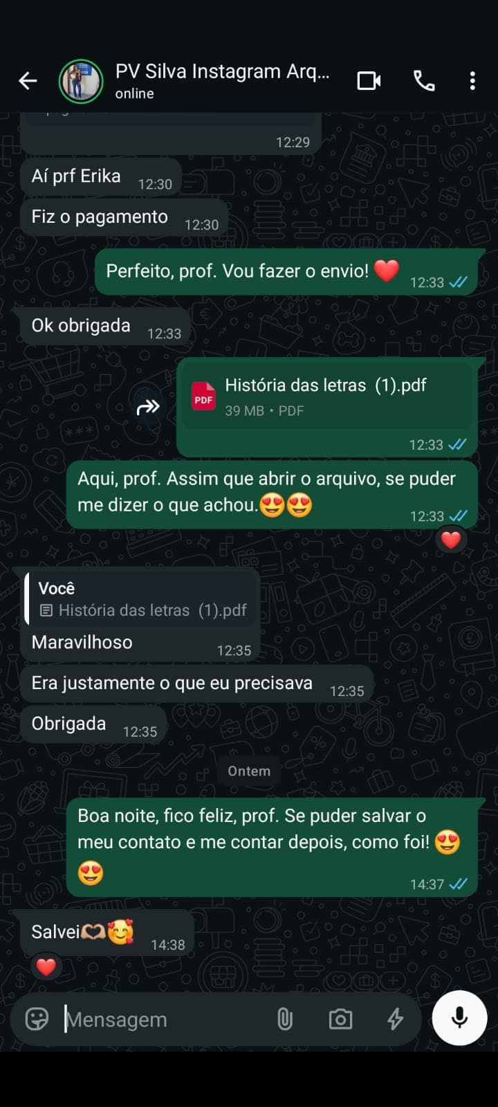 Depoimento de Educadora 2