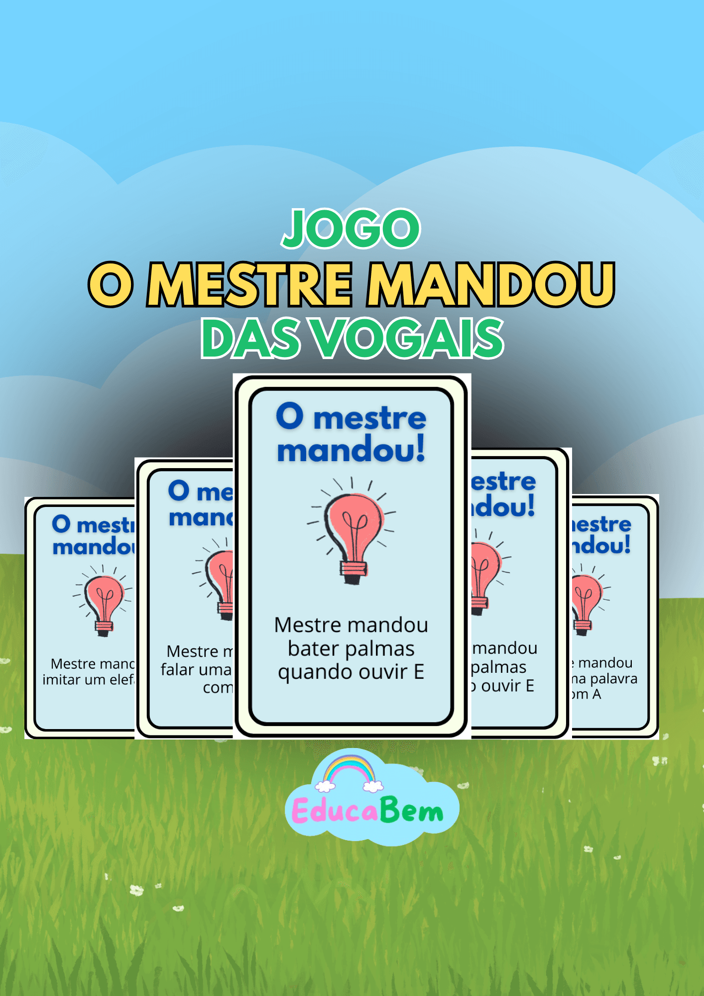 O MESTRE MANDOU DAS VOGAIS